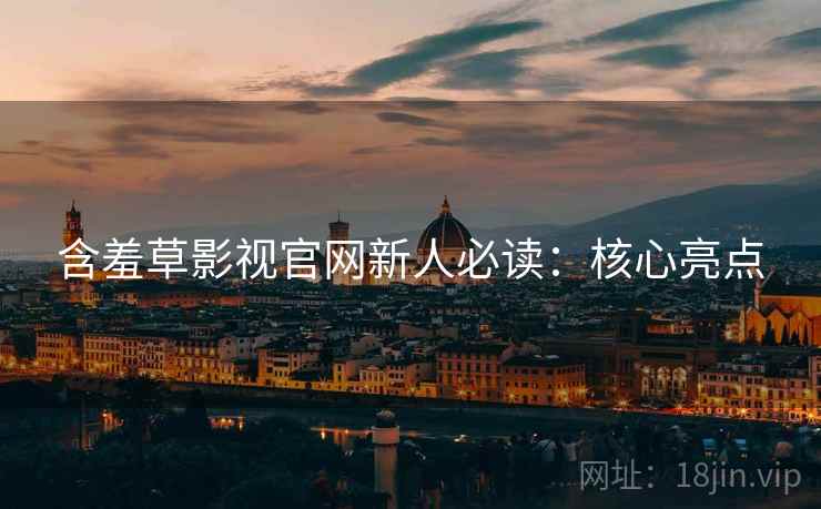 含羞草影视官网新人必读：核心亮点