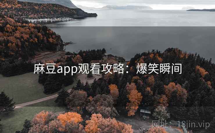 麻豆app观看攻略：爆笑瞬间