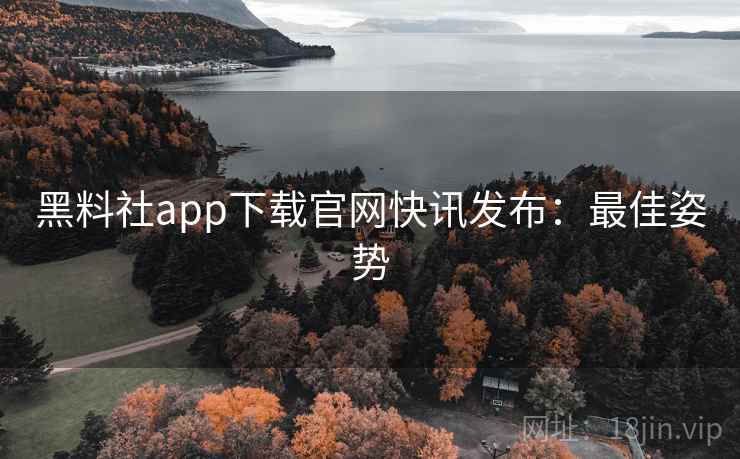 黑料社app下载官网快讯发布：最佳姿势